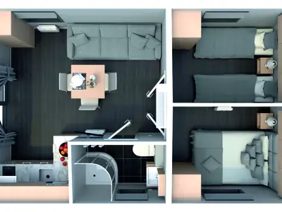 Ferienhaus für 4 Personen (27 m²) in Nabburg 6/10