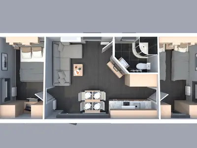 Ferienhaus für 4 Personen (34 m²) in Nabburg 7/10