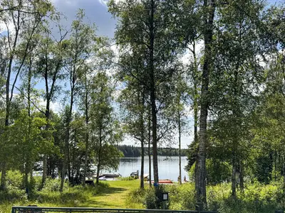 outside