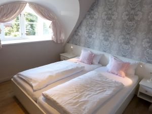 Schlafzimmer 3 im Ferienhaus Backbord in Süddorf auf Amrum