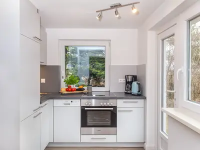 Küche im kleinen Haus auf Amrum