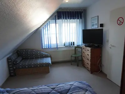 Schlafzimmer.