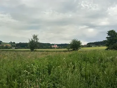 Blick nach Edelstetten