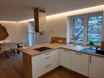 Ferienhaus Traumzeit, Neuhütten, Küche