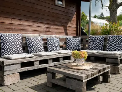 Sitzgruppe, Ferienhaus Traumzeit, Neuhütten, Hunsr