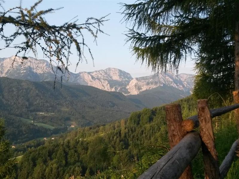 Aussicht auf das Höllengebirge