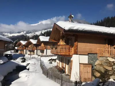 Aussicht vom Ferienhaus [Winter]