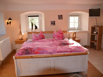 Schlafzimmer 1 EG, Haus Monika