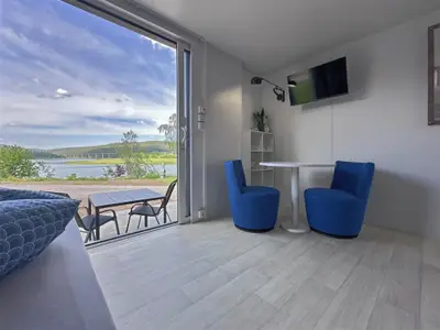 Aussicht vom Ferienhaus [Sommer]