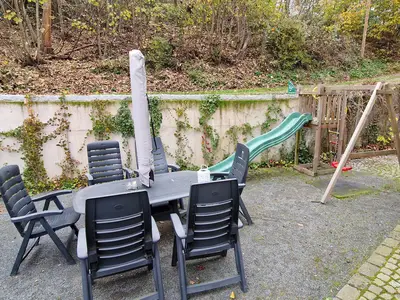 outside