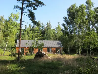 outside