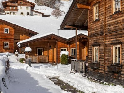 Außenseite Ferienhaus [Winter]