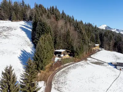 Außenseite Ferienhaus [Winter]