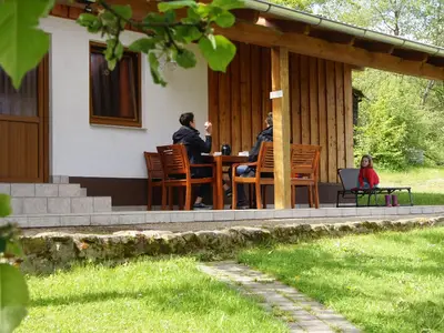 Eine Tasse Kaffee auf der Terrasse geniessen.....