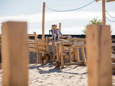 Viel Spa&szlig; beim Spielen am Strand