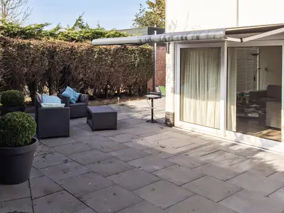 outside