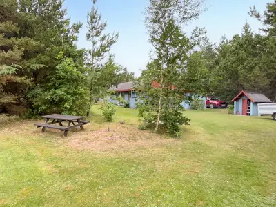 outside