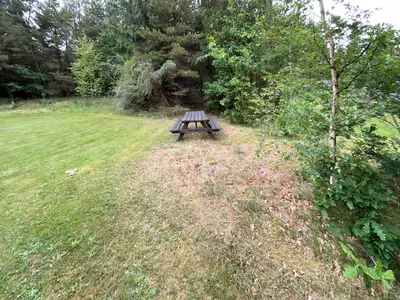 outside