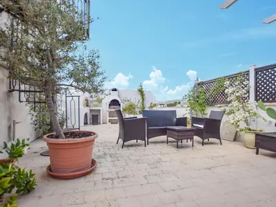 outside