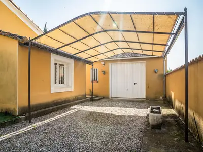outside