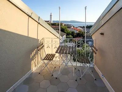 outside