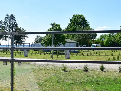 outside