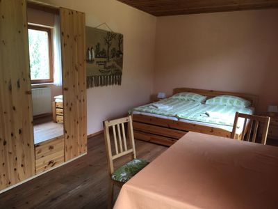 Schlafbereich. Vierbettzimmer im Erdgeschoss