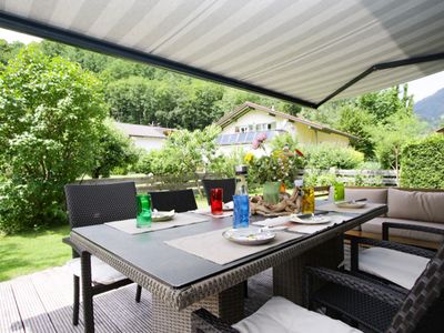 Terrasse mit Garten