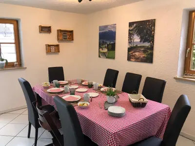 Essbereich für 8 Personen