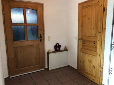 Eingang ins Ferienhaus