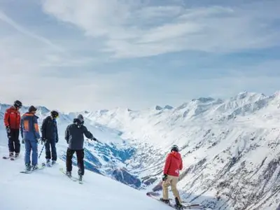 skiing in Obergurgl- Hochgurgl