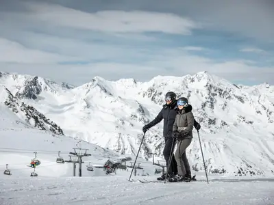 skiing in Obergurgl- Hochgurgl