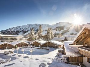 Alpin Chalets im Winter
