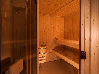 Sauna des Ferienhauses Berg &amp; Tal