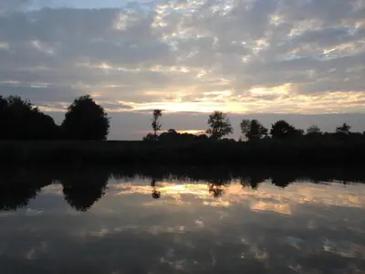 Abendstimmung an der Oste