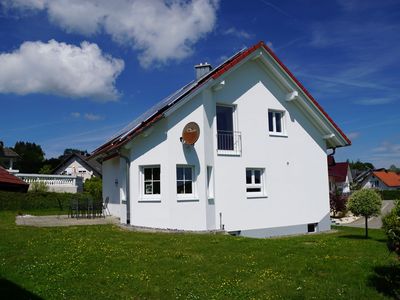 Haus im Sommer