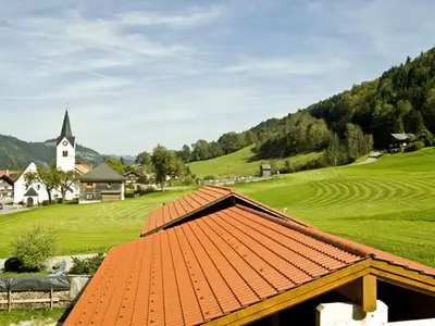 Aussicht vom Balkon