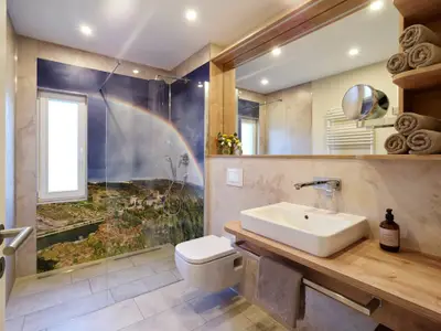 Ferienhaus Maus: Badezimmer