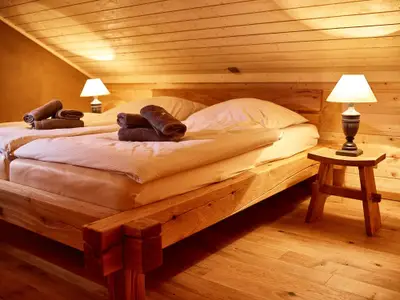 Land-/Jagd-Chalet: Schlafzimmer 3