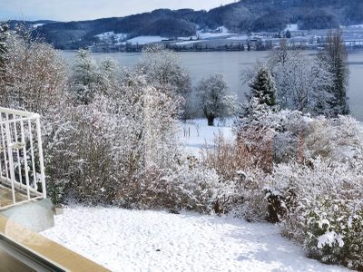 Winter im Ferienhaus Bellevue am Bodensee