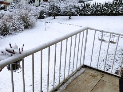 Winter im Ferienhaus Bellevue am Bodensee