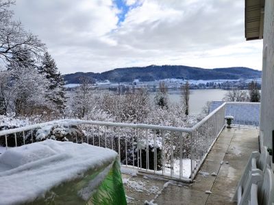 Winter im Ferienhaus Bellevue am Bodensee