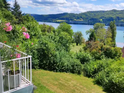 Blick von dem Balkon aus