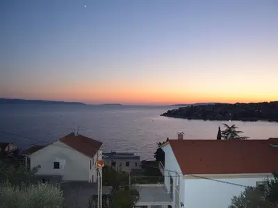 Blick von Terasse, Balkon