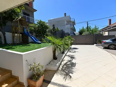 outside