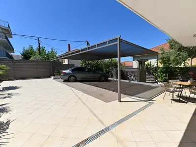 outside