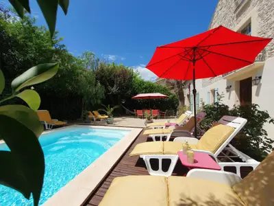 Pool des Ferienhauses