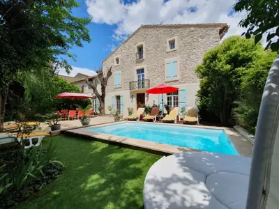 Pool des Ferienhauses