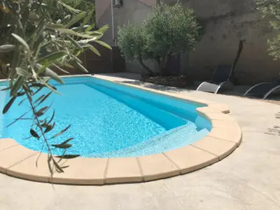 Pool des Ferienhauses