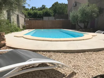 Pool des Ferienhauses
